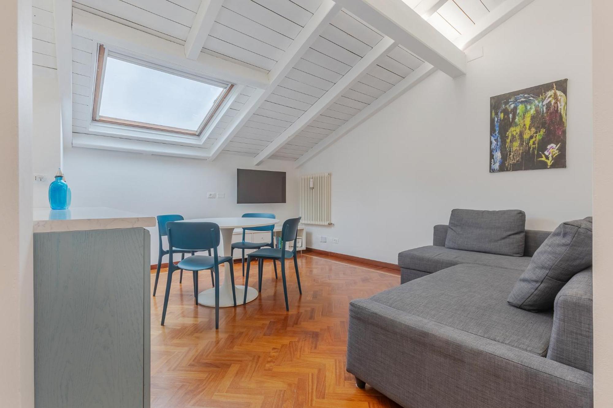 Ferienwohnung Pratello Elegante E Raffinata Mansarda Bologna Exterior foto
